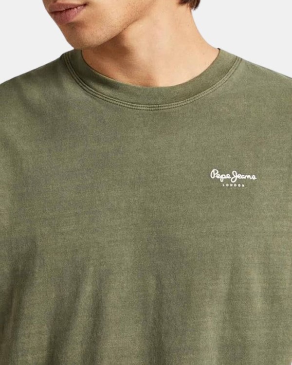  Camisetas Manga corta Hombre PEPE JEANS Verde PM508664 JACKO