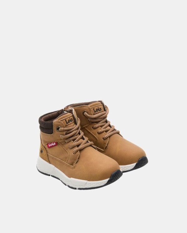 Botas Baixas Infantil LOIS Marrom 46259