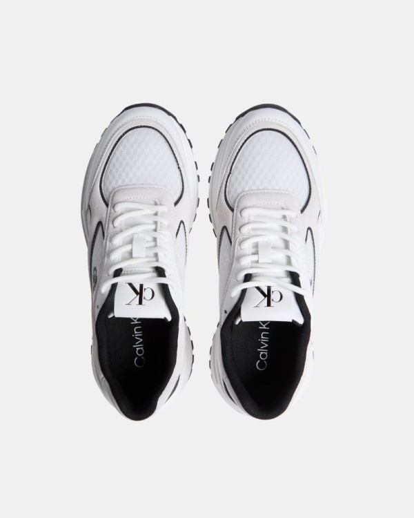 Sapatilhas Baixas Homem CALVIN KLEIN Branco YM0YM01379