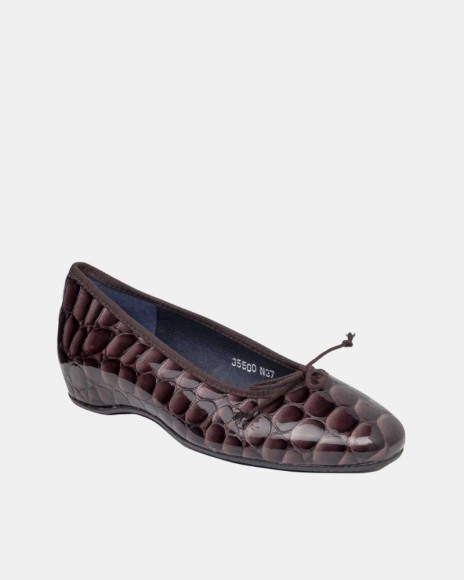  Zapatos Bailarinas Mujer CALLAGHAN Marrón 35500 43165