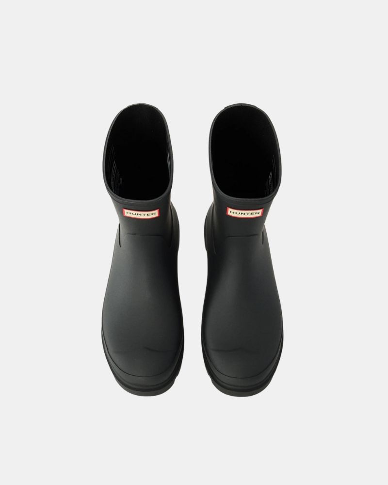 Botas Botas de Água Mulher Hunter Preto HFRU0002251 DOWNPOUR SHORT