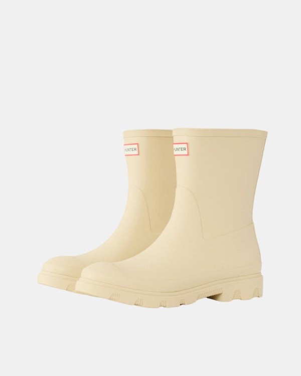  Botas Botas de agua Mujer Hunter Beige HFRU0002251 DOWNPOUR SHORT