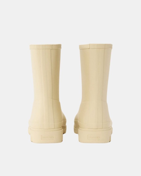  Botas Botas de agua Mujer Hunter Beige HFRU0002251 DOWNPOUR SHORT
