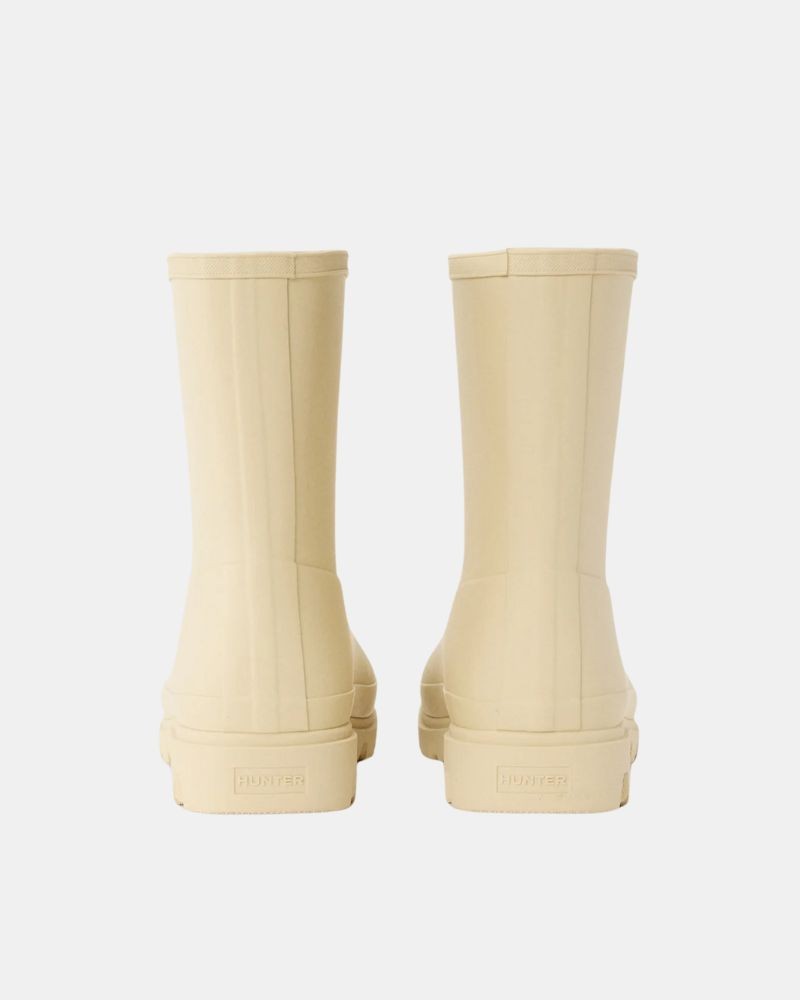  Botas Botas de agua Mujer Hunter Beige HFRU0002251 DOWNPOUR SHORT
