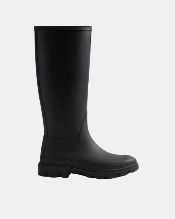 Botas Botas de Água Mulher Hunter Preto HFRU0001251 DOWNPOUR TALL