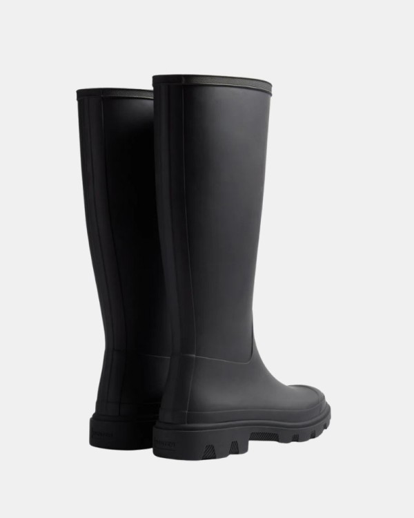 Botas Botas de Água Mulher Hunter Preto HFRU0001251 DOWNPOUR TALL