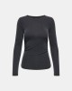 T-shirts Manga comprida Mulher ONLY Preto 15365605 FREE