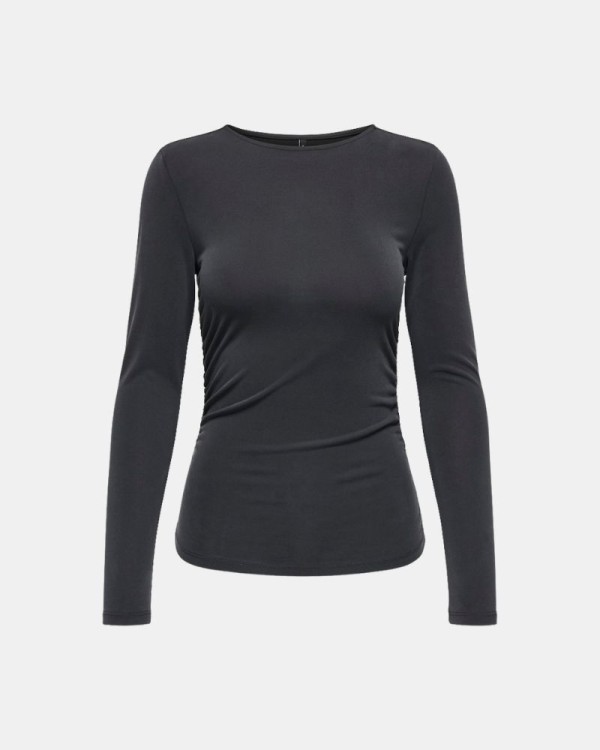 T-shirts Manga comprida Mulher ONLY Preto 15365605 FREE