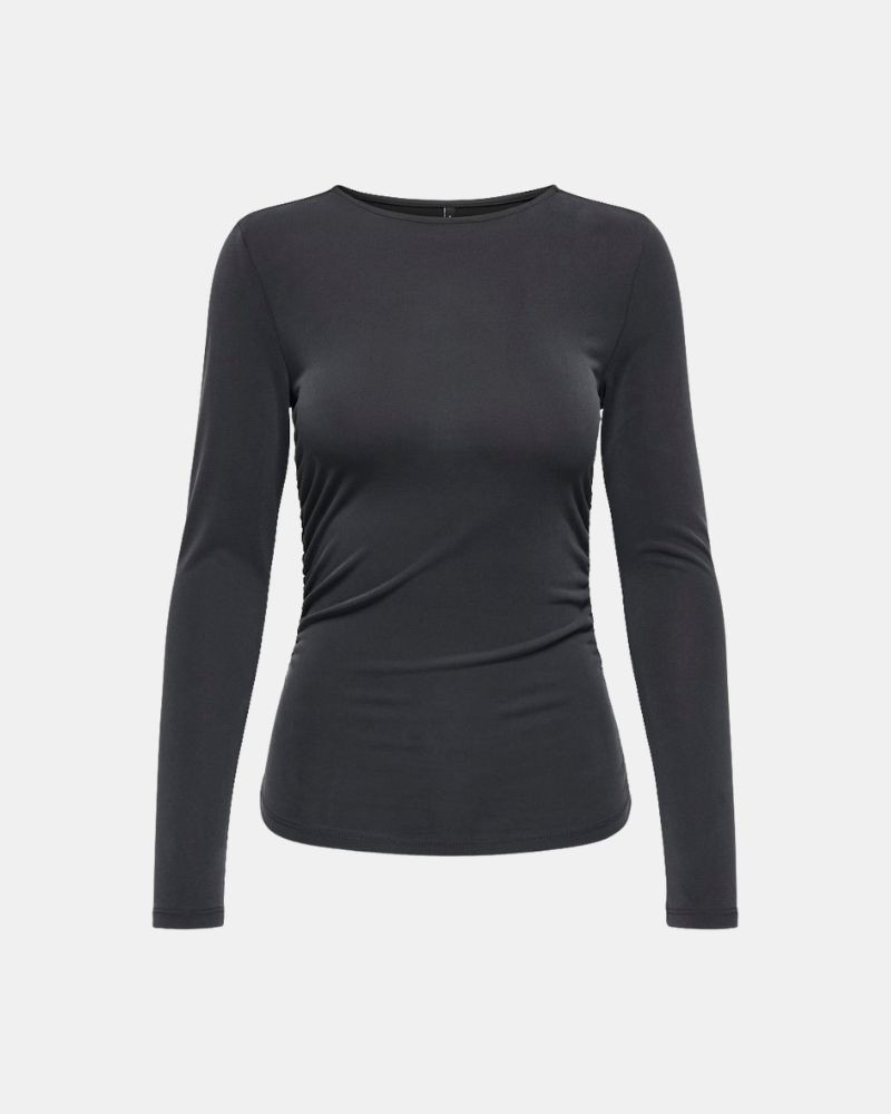 T-shirts Manga comprida Mulher ONLY Preto 15365605 FREE