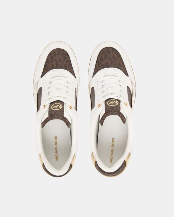 Zapatillas Bajas Mujer MICHAEL KORS Beige 43F5EMFS4L HAYES WEDGE