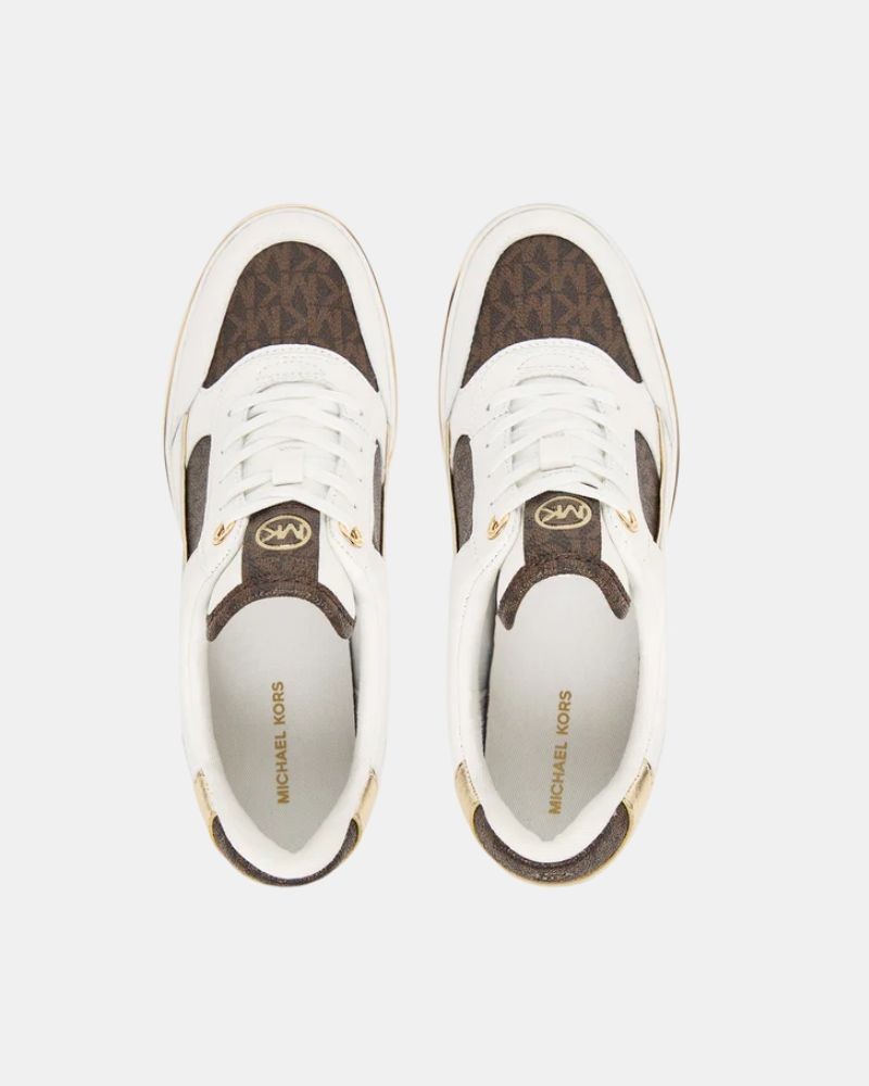 Zapatillas Bajas Mujer MICHAEL KORS Beige 43F5EMFS4L HAYES WEDGE