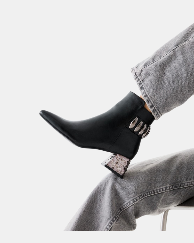 Botines Mujer EXE Negro P987 H2216