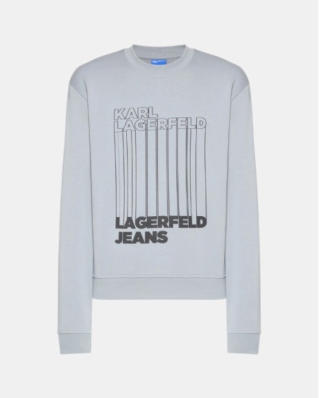  Sudaderas Manga larga Hombre Karl Lagerfeld Gris A3M20018