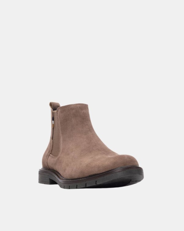  Botines Bajos Hombre  Taupe 162674