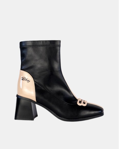 Botins Baixos Mulher RockAway Negro 84581