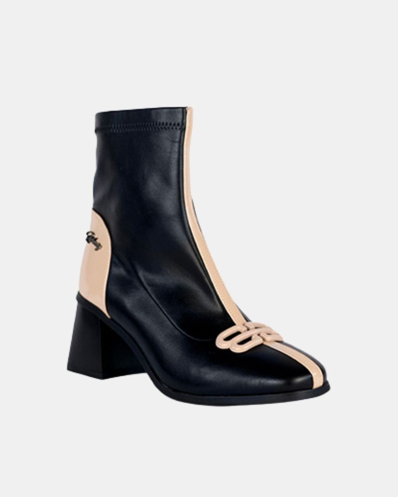 Botins Baixos Mulher RockAway Negro 84581