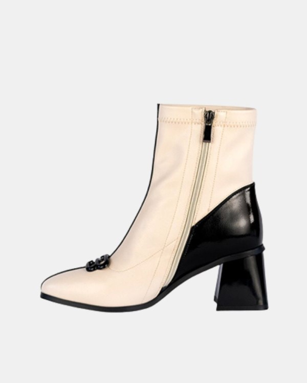 Botas Baixas Mulher RockAway Bege 84581
