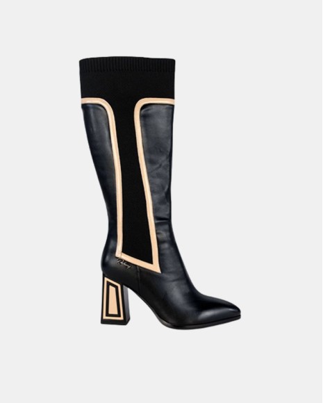 Botas Altas Mulher RockAway Preto 84578