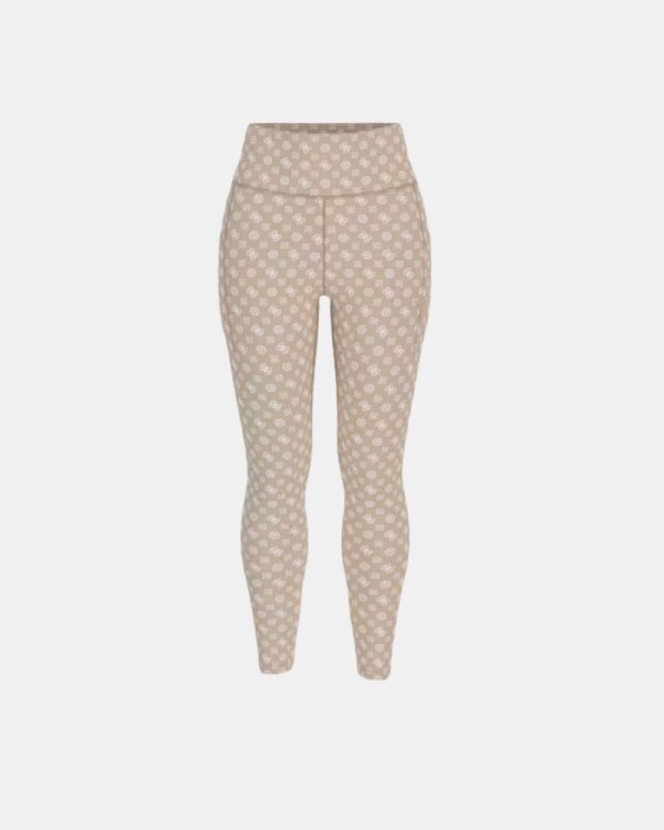 Calças Leggings Mulher GUESS Bege V5YB18 MC03W