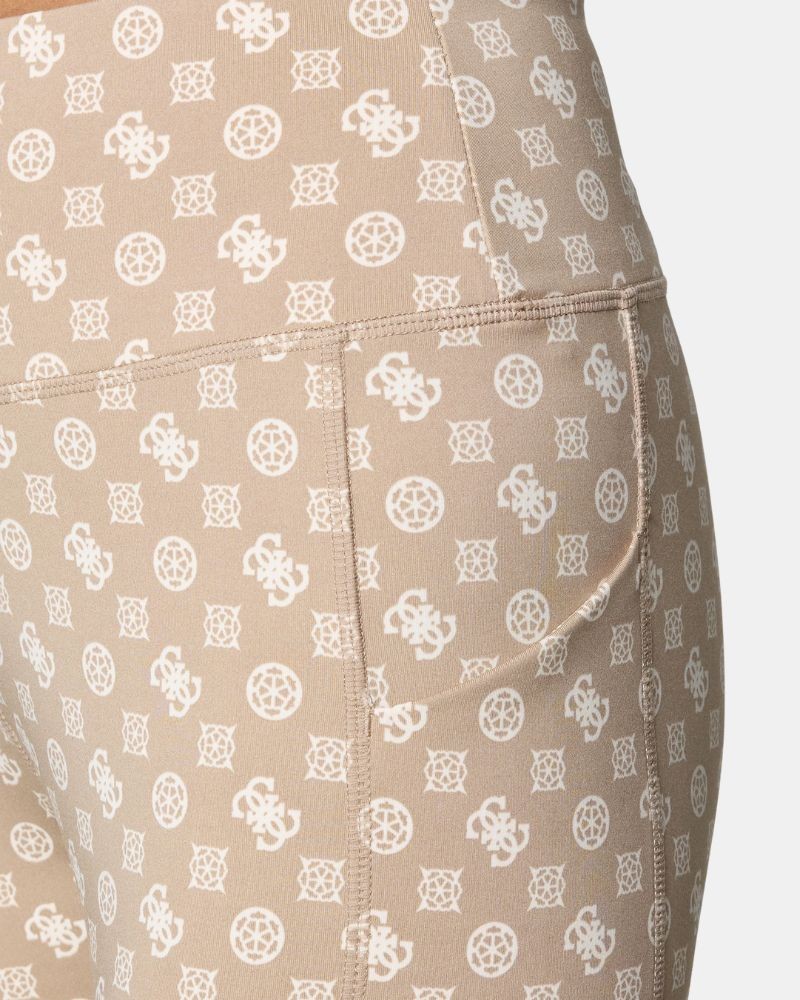 Calças Leggings Mulher GUESS Bege V5YB18 MC03W