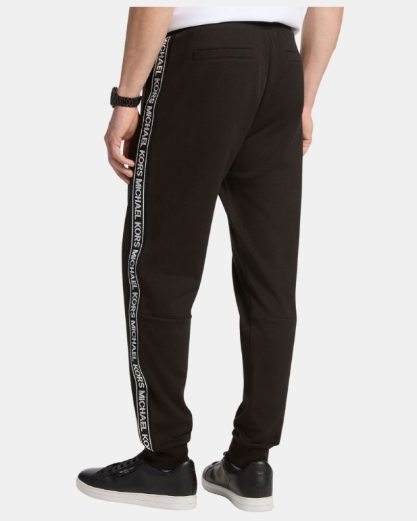 Calças de Fato de Treino Homem MICHAEL KORS Negro CF5524J5MF CALÇAS COM FITA DO LOGO