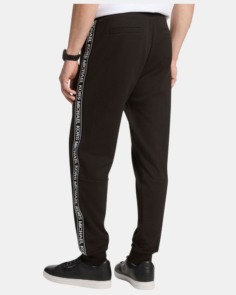 Calças de Fato de Treino Homem MICHAEL KORS Negro CF5524J5MF CALÇAS COM FITA DO LOGO
