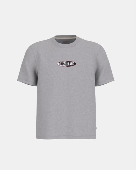 T-shirts Manga curta Homem GUESS Cinza M5YI07 K8FQ4