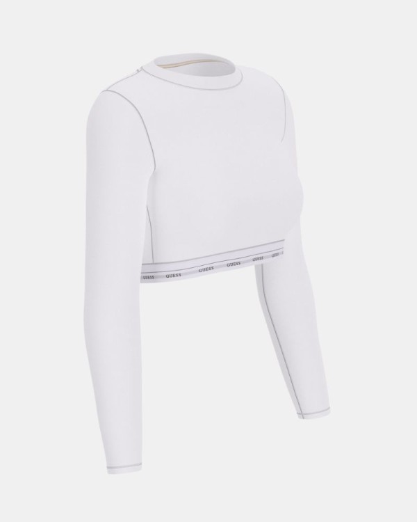  Camisetas Manga larga Mujer GUESS Blanco W5BZ09 KBBU1