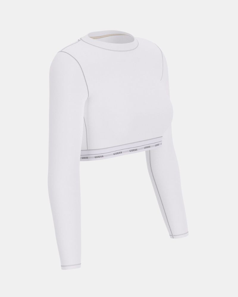  Camisetas Manga larga Mujer GUESS Blanco W5BZ09 KBBU1