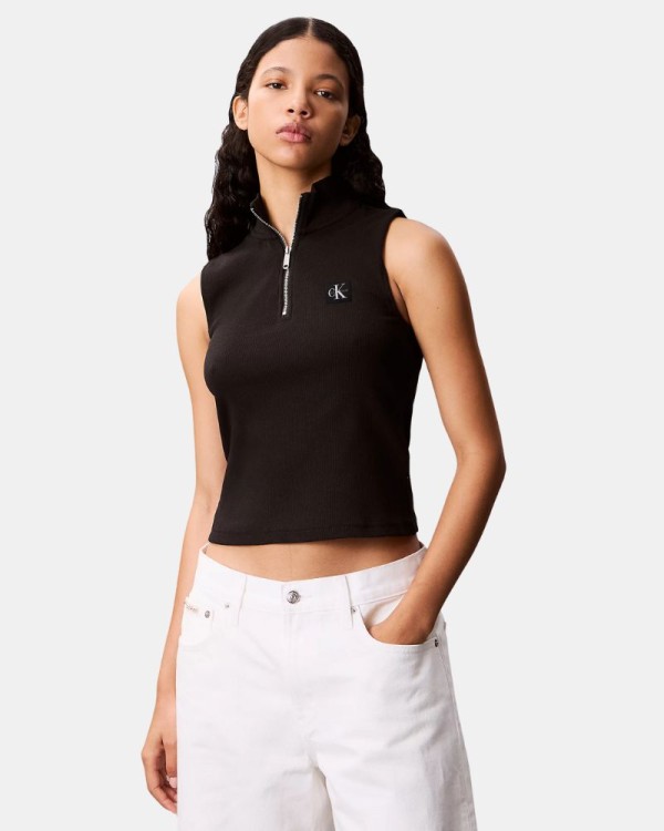 T-shirts Top Mulher CALVIN KLEIN Preto LV047C909G