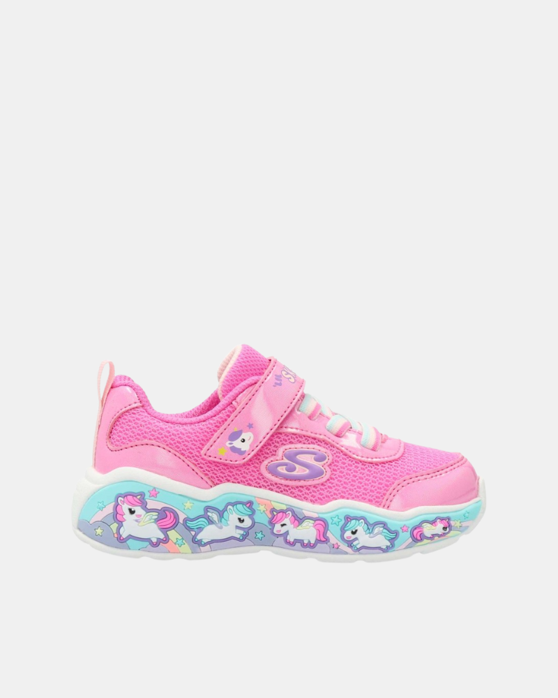 Sapatilhas Infantil SKECHERS Rosa 303158N PLAY SCENE FUN SQUAD