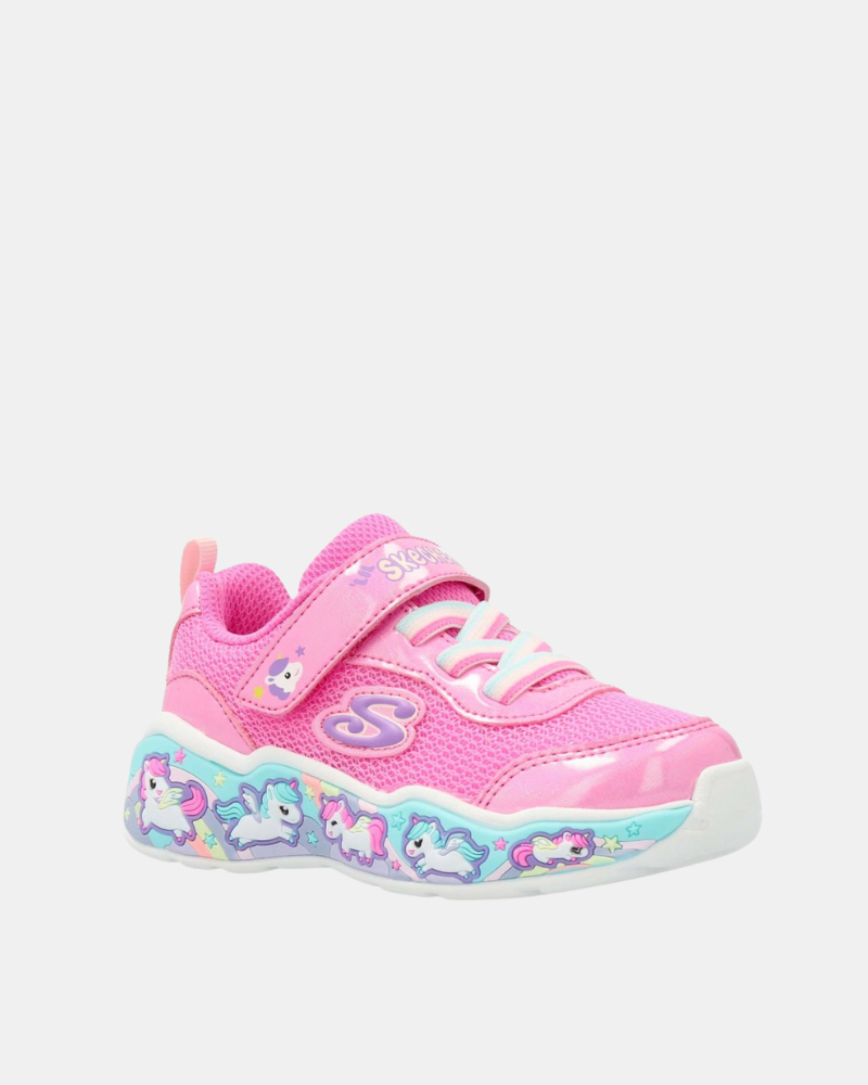  Zapatillas Infantil SKECHERS Rosa 303158N PLAY SCENE FUN SQUAD