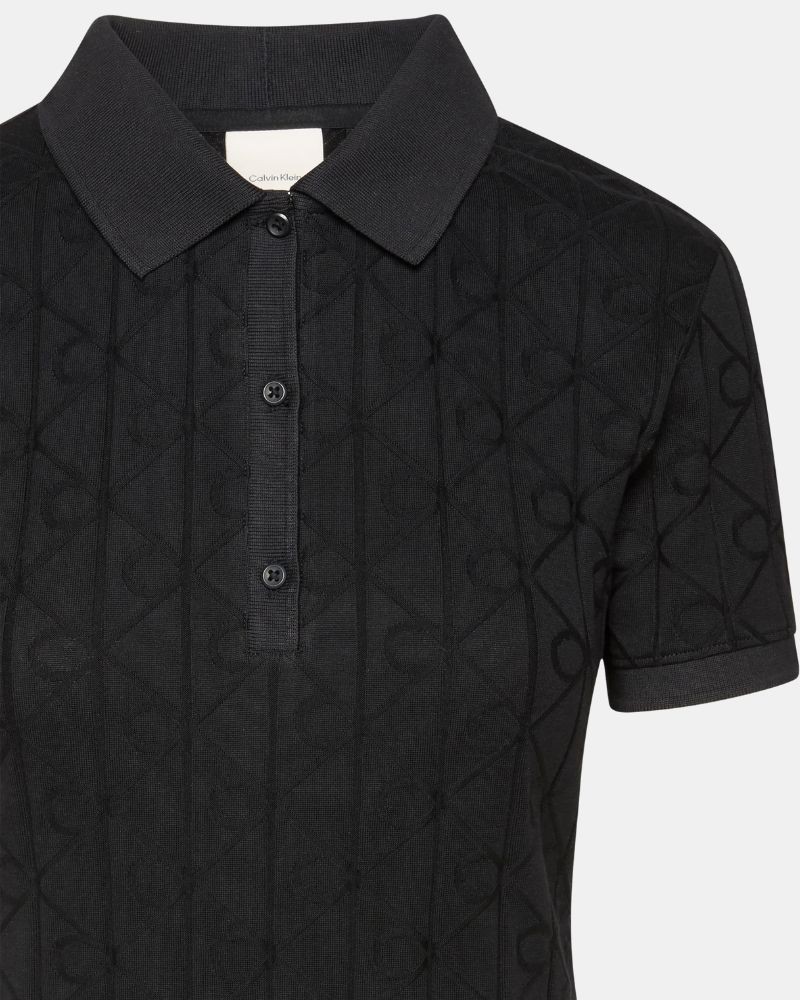 Vestidos Manga Curta Mulher CALVIN KLEIN Preto LV044D208G