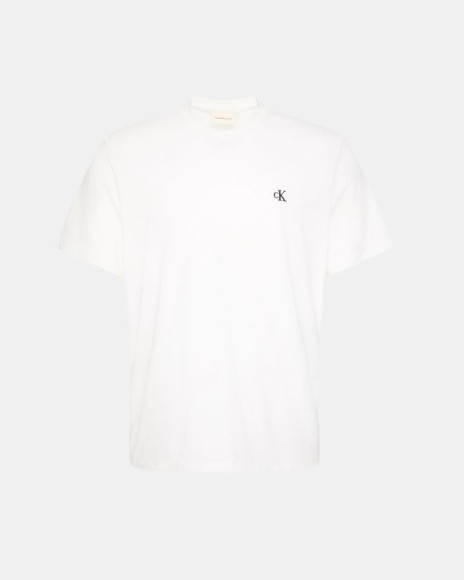 T-shirts Manga curta Homem CALVIN KLEIN Branco LV04RC275G