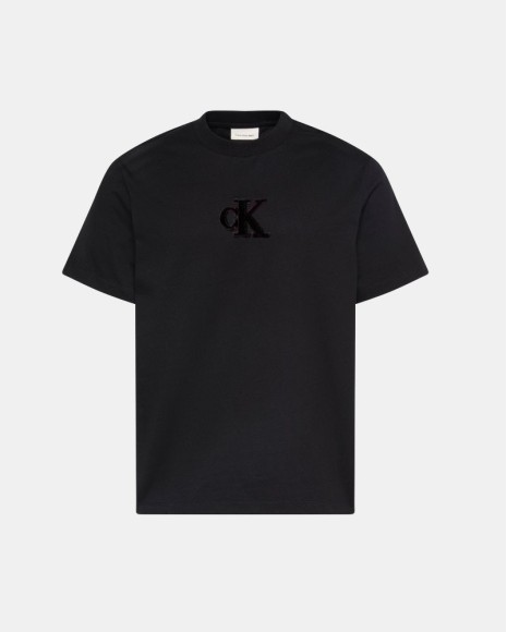 T-shirts Manga curta Homem CALVIN KLEIN Preto LV04RD253G