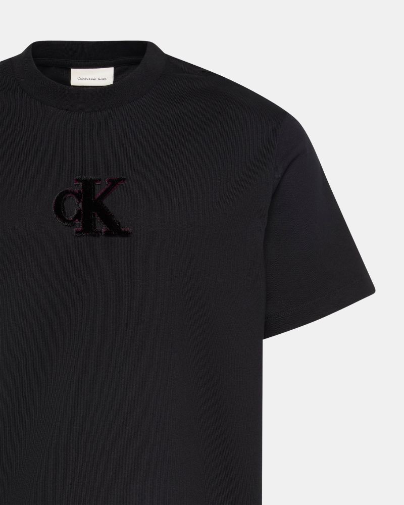 T-shirts Manga curta Homem CALVIN KLEIN Preto LV04RD253G