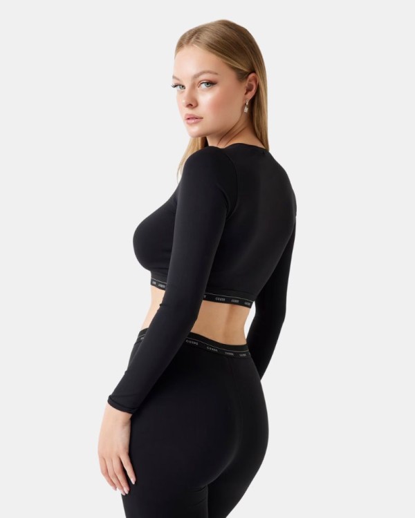  Camisetas Manga larga Mujer GUESS Negro O5BI02 K1800