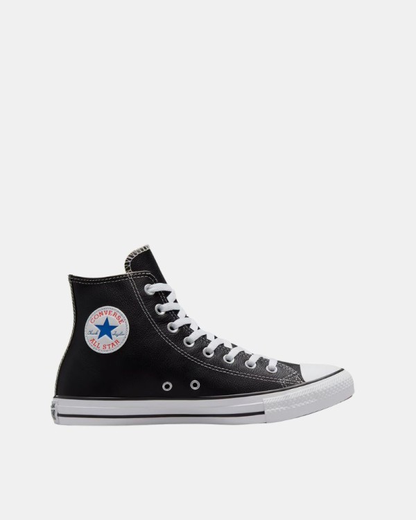 Sapatilhas Altas Mulher CONVERSE Preto 132170C CHUCK TAYLOR ALL STAR LEATHER