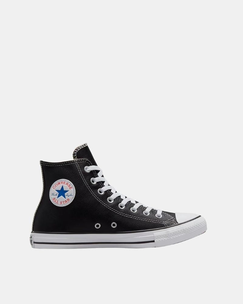 Sapatilhas Altas Mulher CONVERSE Preto 132170C CHUCK TAYLOR ALL STAR LEATHER