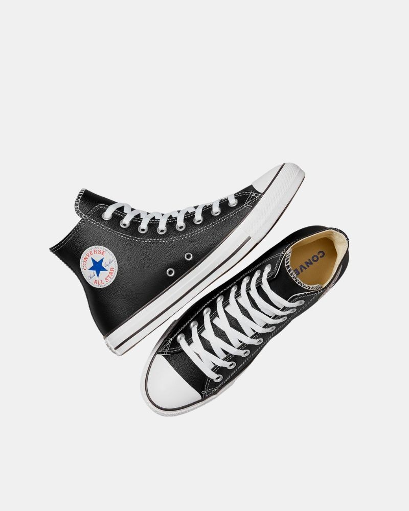 Sapatilhas Altas Mulher CONVERSE Preto 132170C CHUCK TAYLOR ALL STAR LEATHER