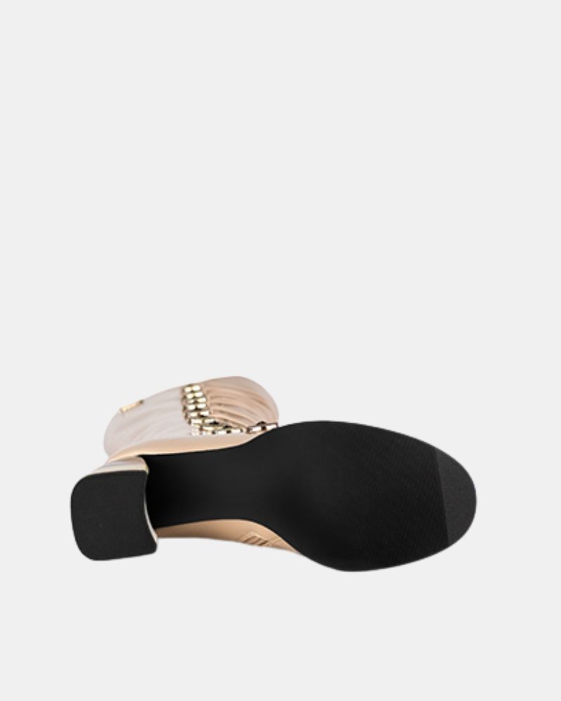 Botas Altas Mulher RockAway Bege 84557