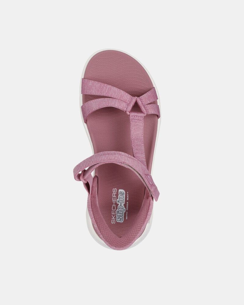 Sandálias Mulher SKECHERS Rosa 141481 SLIP INS GO WALK FLEX ILLUMINATE