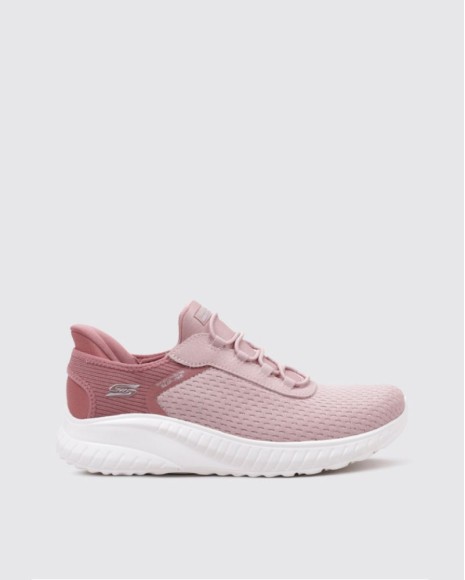 Sapatilhas Mulher SKECHERS Rosa 117504 SLIP INS BOBS SQUAD CHAOS