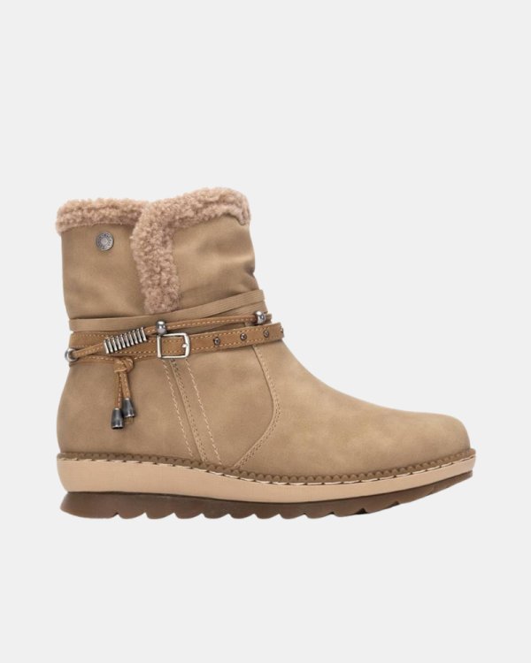  Botines Mujer REFRESH Beige 173250