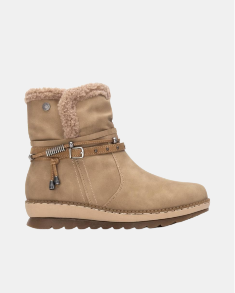  Botines Mujer REFRESH Beige 173250
