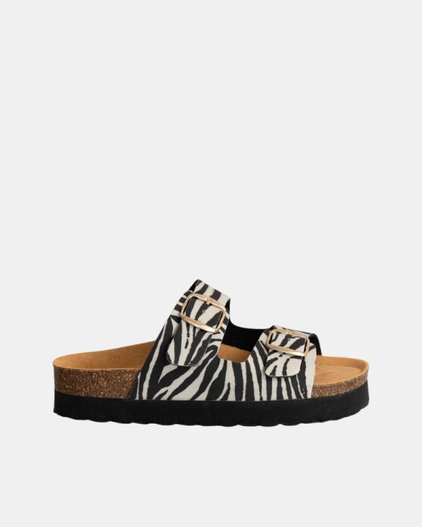 Sandálias Mulher RKS Animal Print 11097