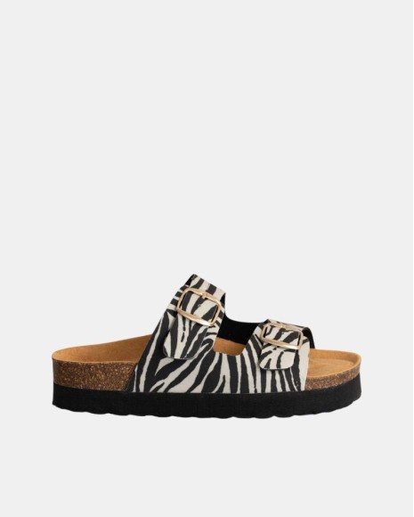  Sandalias Mujer RKS Animal Print 11097