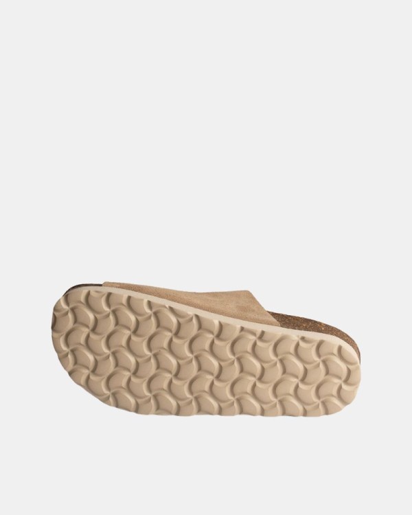 Sandalias Mulher RKS Taupe 11097
