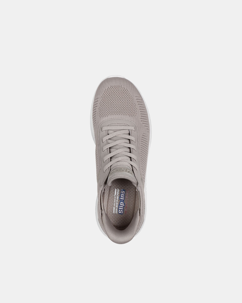 Zapatillas Mujer SKECHERS Taupe 117497 SLIP INS BOBS SQUAD CHAOS