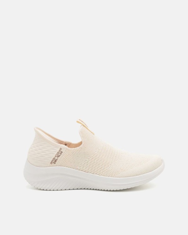 Sapatilhas Mulher SKECHERS Branco 149708 SLIP INS ULTRA FLEX 3.0 COZY STREAK